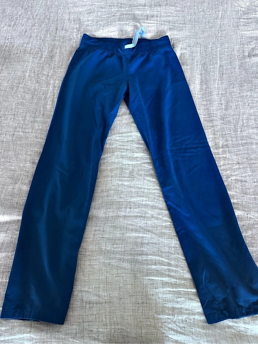 FIGS Livingston Blue Scrub Pants Size S/T Like New